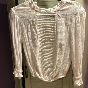 Free People vintage-inspired boho blouse